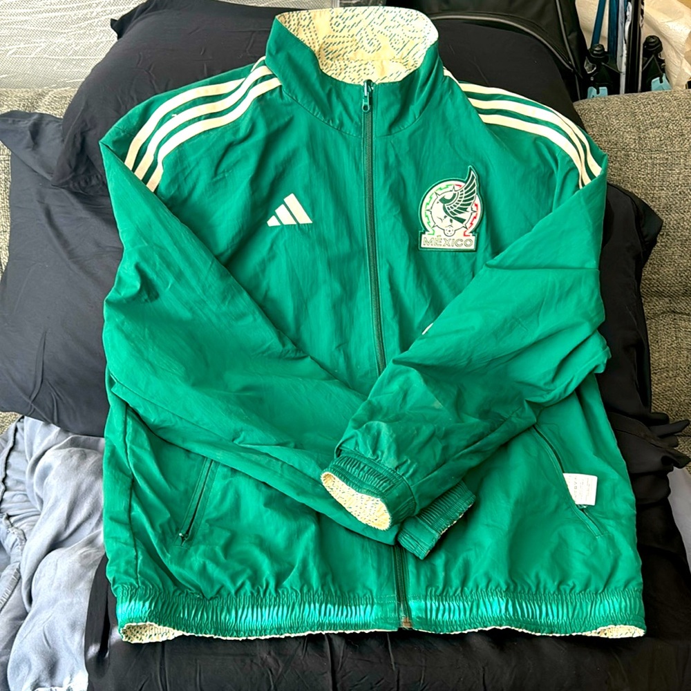 Mexico World Cup reversible inside out anthem jacket
